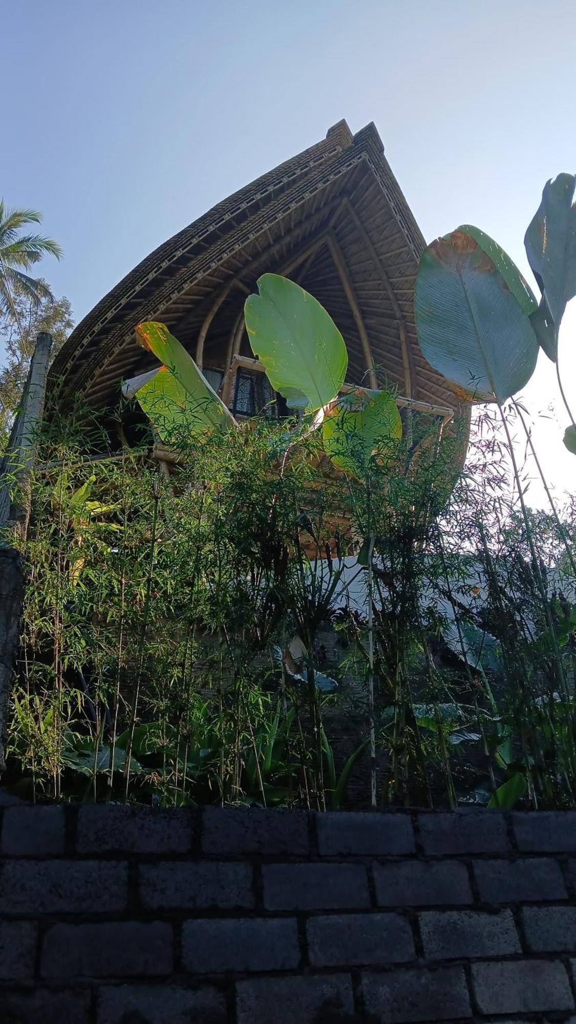 Danaswari Bali Bamboo House Villa Selat Exterior photo