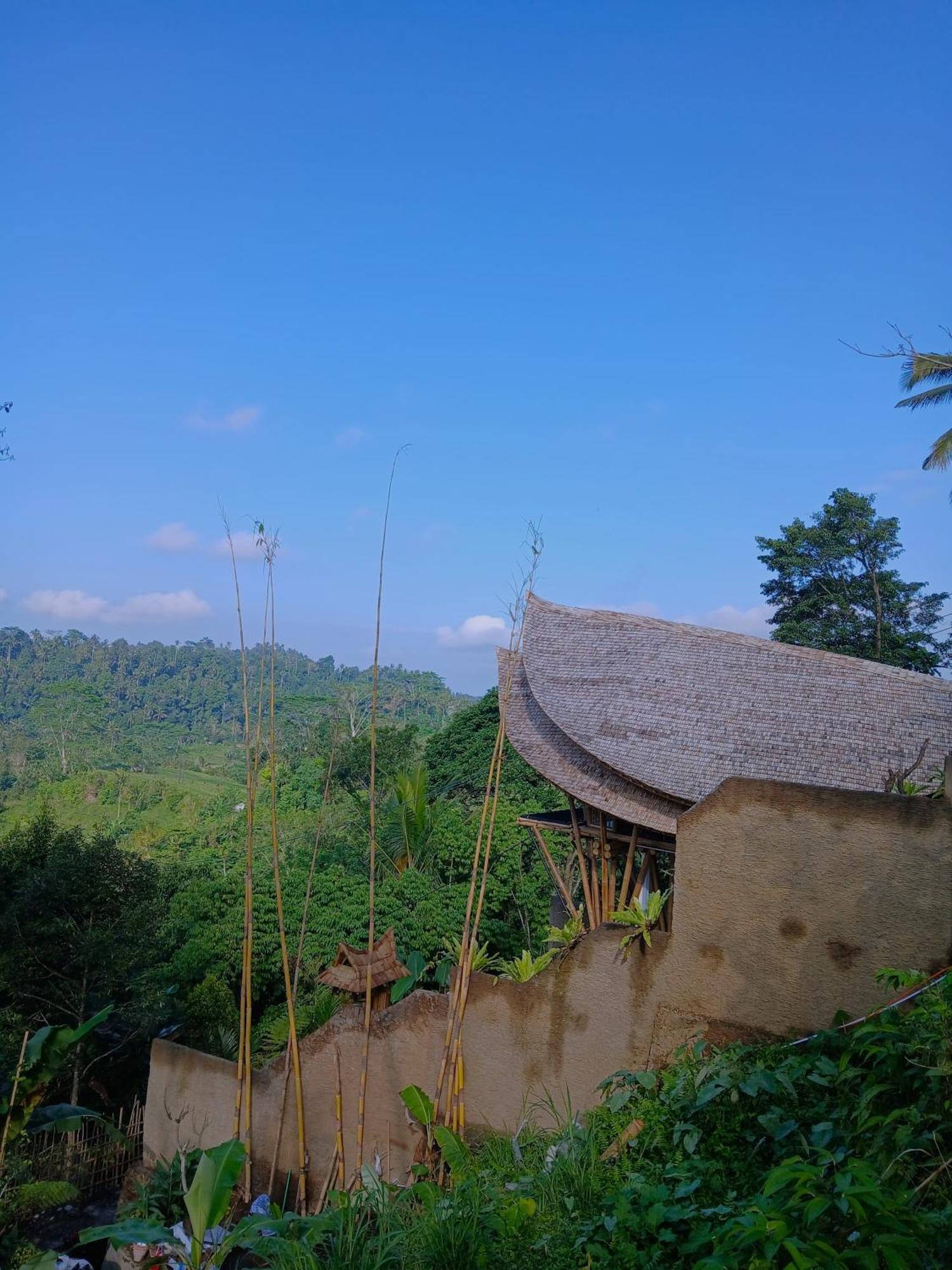 Danaswari Bali Bamboo House Villa Selat Exterior photo
