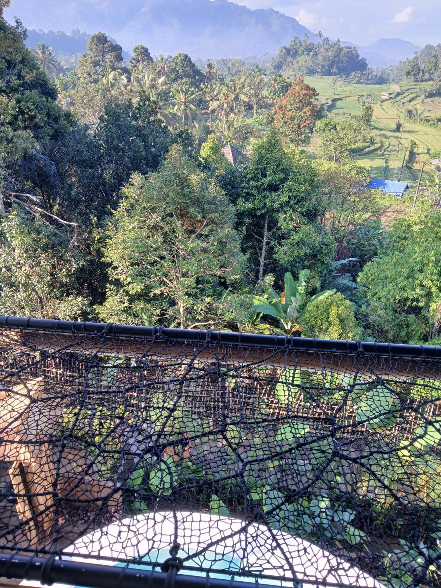 Danaswari Bali Bamboo House Villa Selat Exterior photo